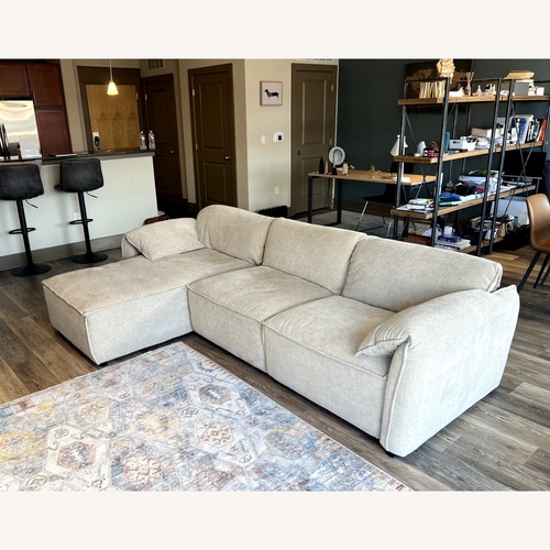 Used Sofa Set, L Shaped Couch, Comfortable for sale on AptDeco