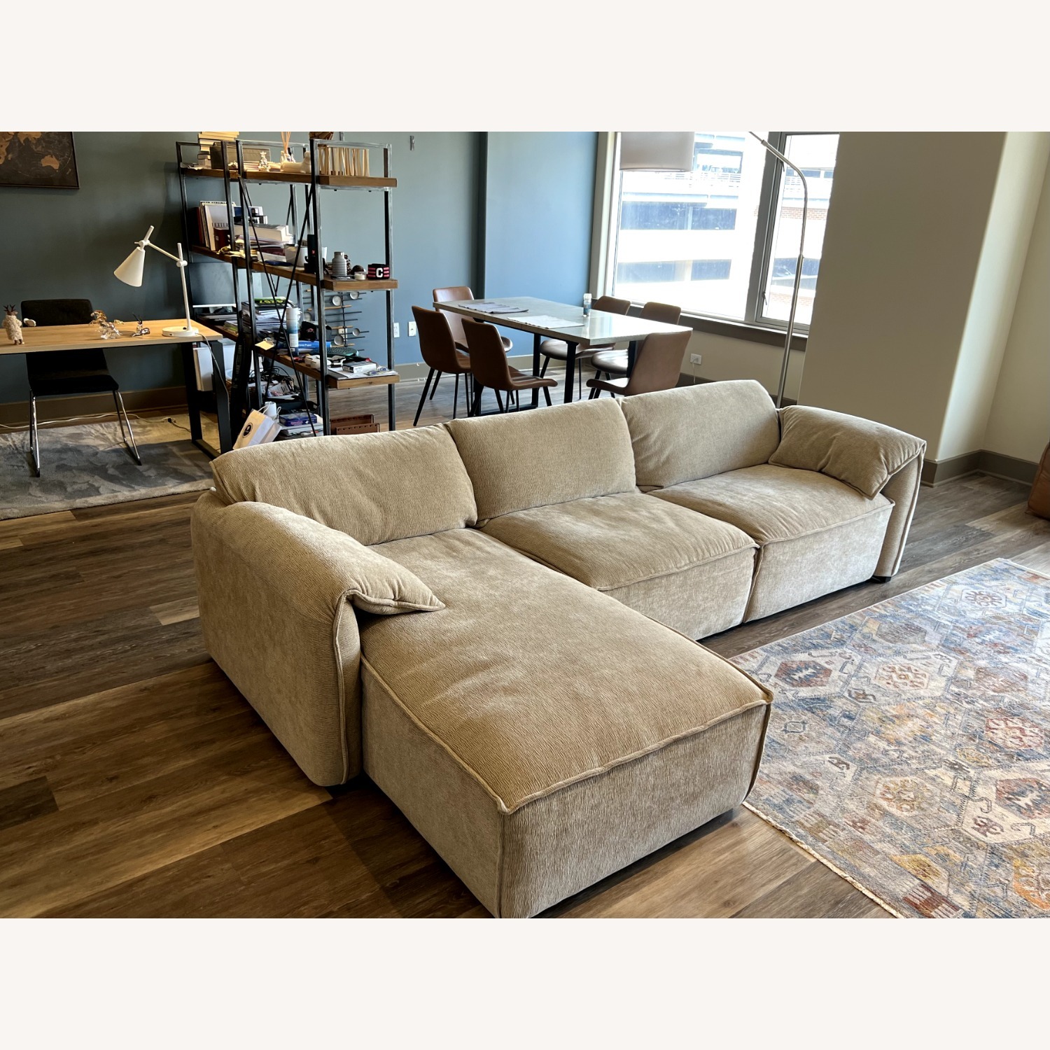 Sofa Set, L Shaped Couch, Comfortable - image-2