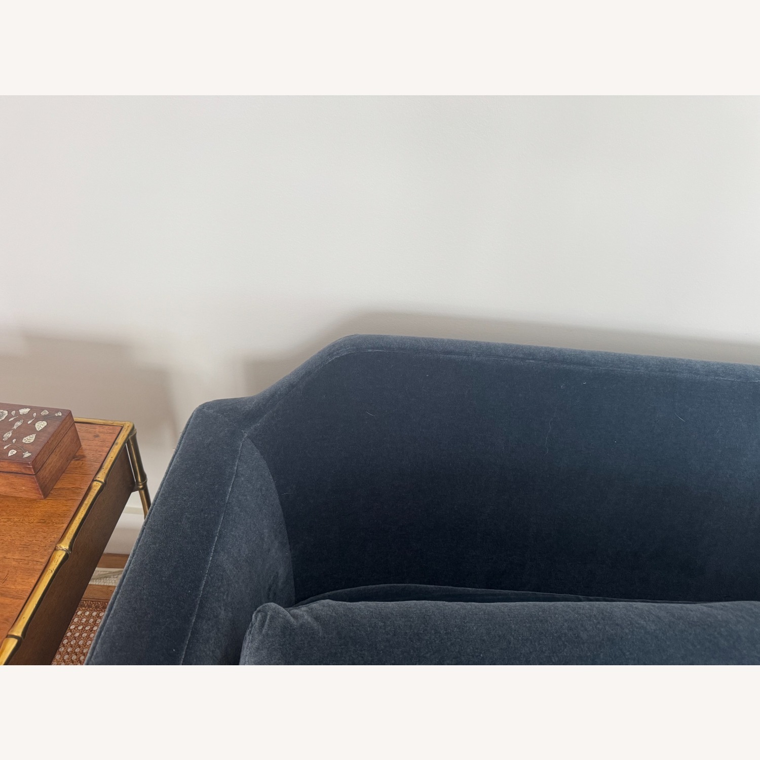 Edward Wormley Vintage Mohair 3-Seater Sofa - image-5