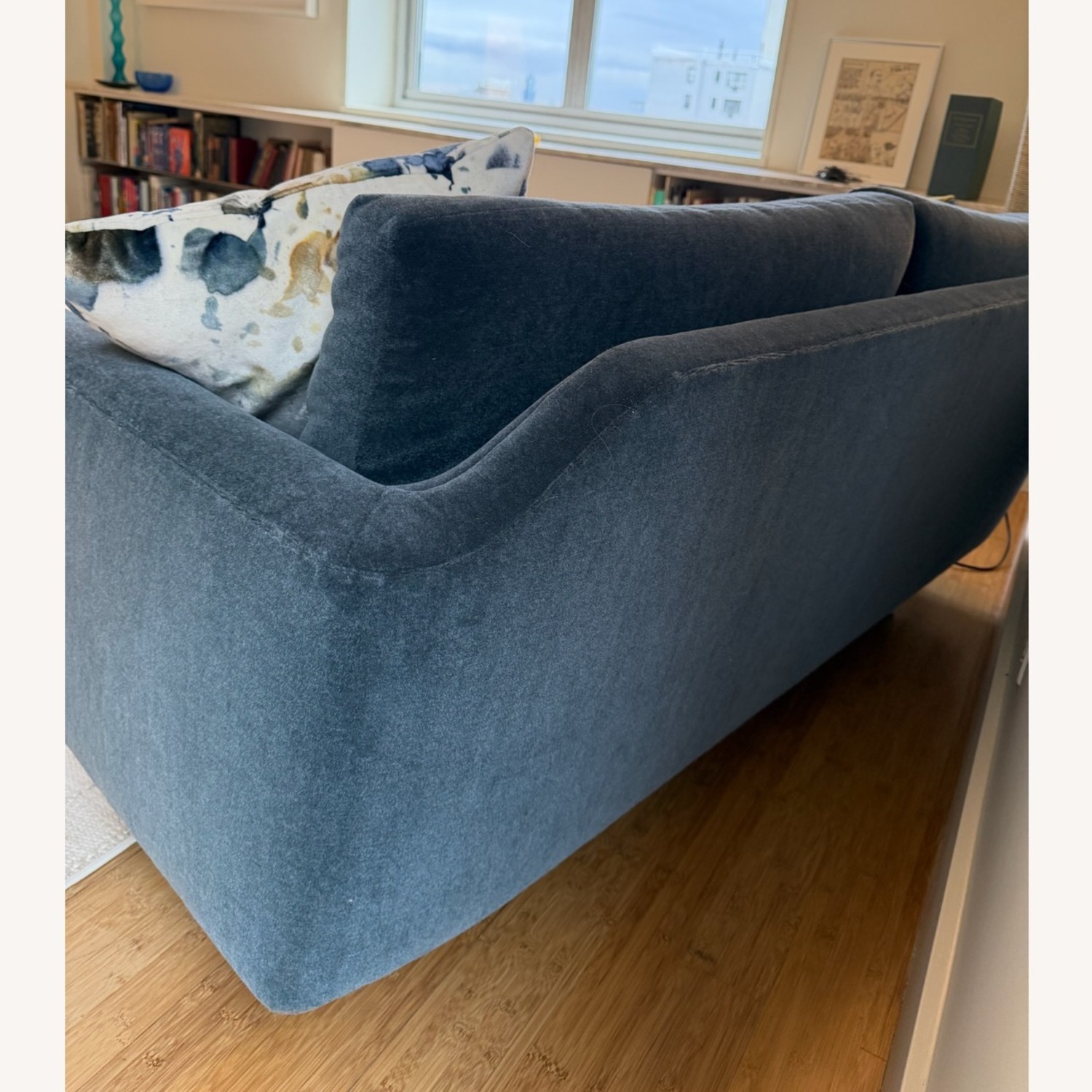 Edward Wormley Vintage Mohair 3-Seater Sofa - image-3