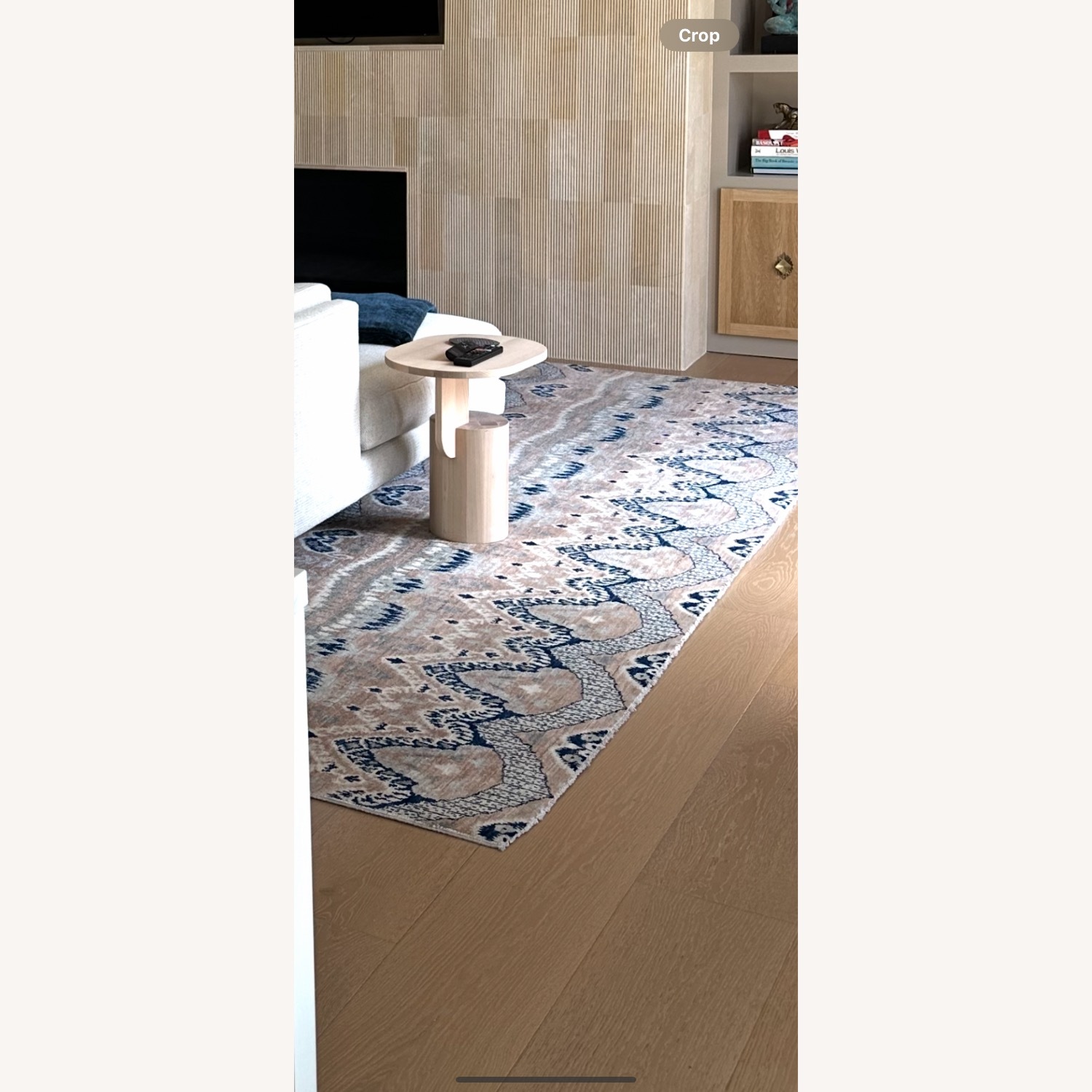 Blue & White Area Rug 12' x 16' - image-1