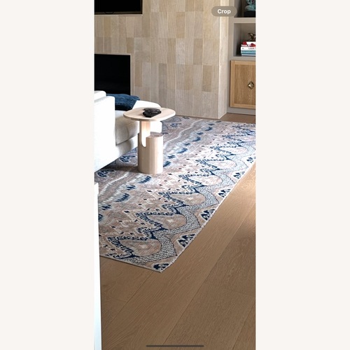 Used Blue & White Area Rug 12' x 16' for sale on AptDeco