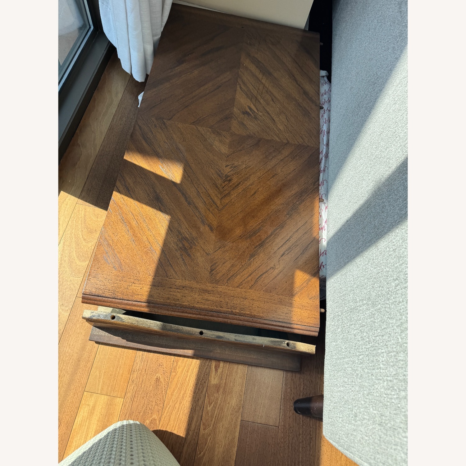 Drexel Cabernet II Dark Brown Wood Dining Table - image-8