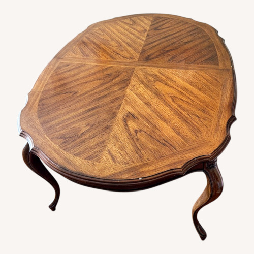 Used Drexel Cabernet II Dark Brown Wood Dining Table for sale on AptDeco
