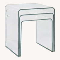 Pottery Barn Teen Acrylic Nesting Tables (13-15")