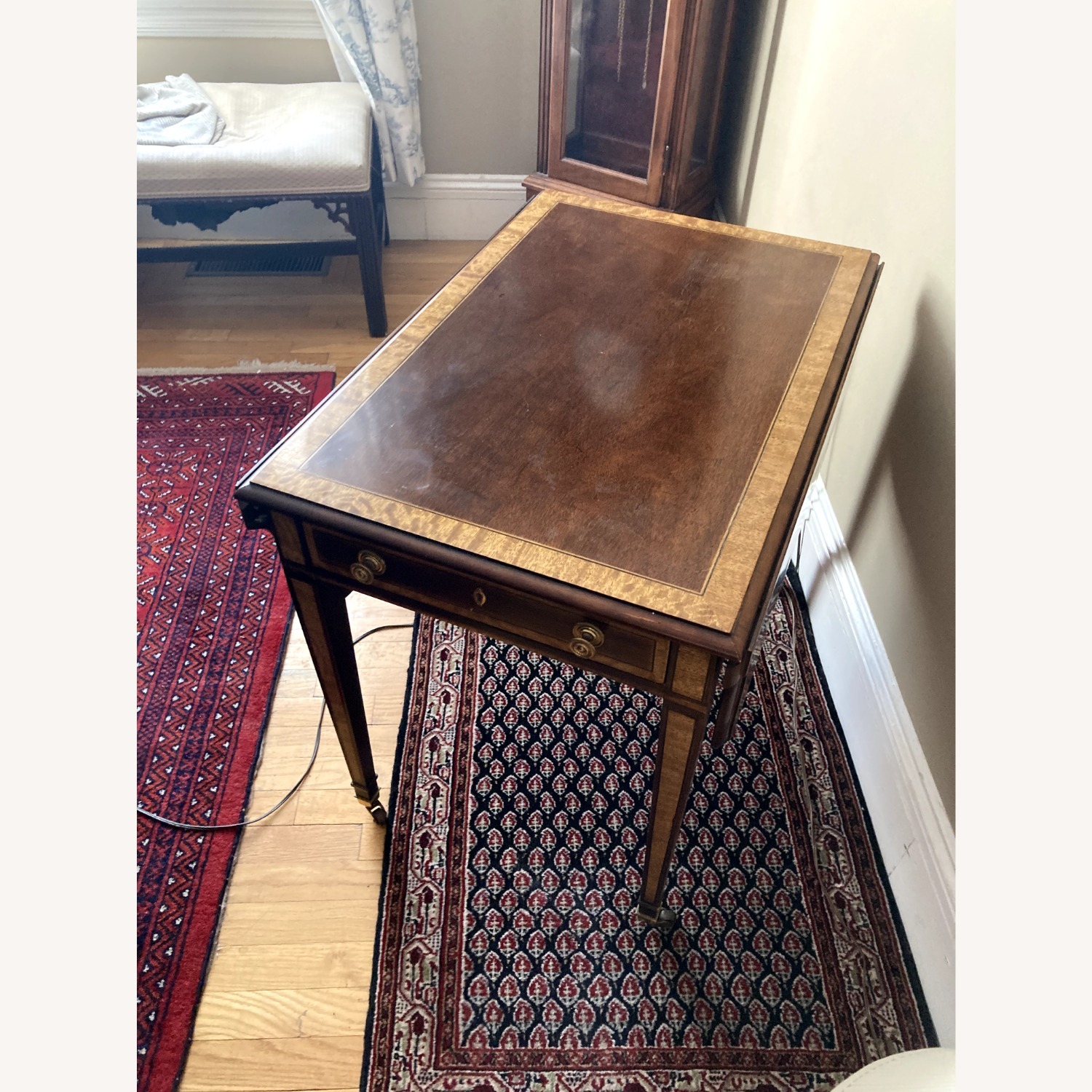 Aston Court Dark Brown Side Table - image-1