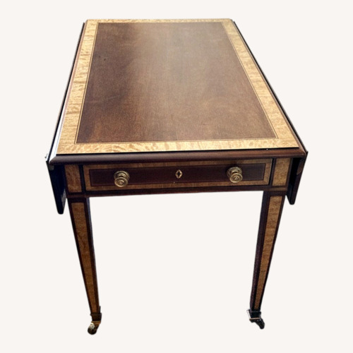 Used Aston Court Dark Brown Side Table for sale on AptDeco