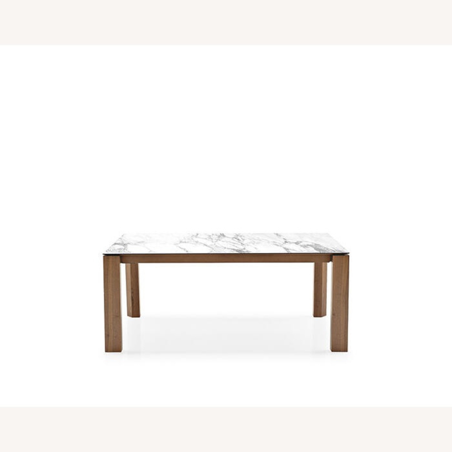 Calligaris OMNIA White Marble Extendable Dining Table - image-4