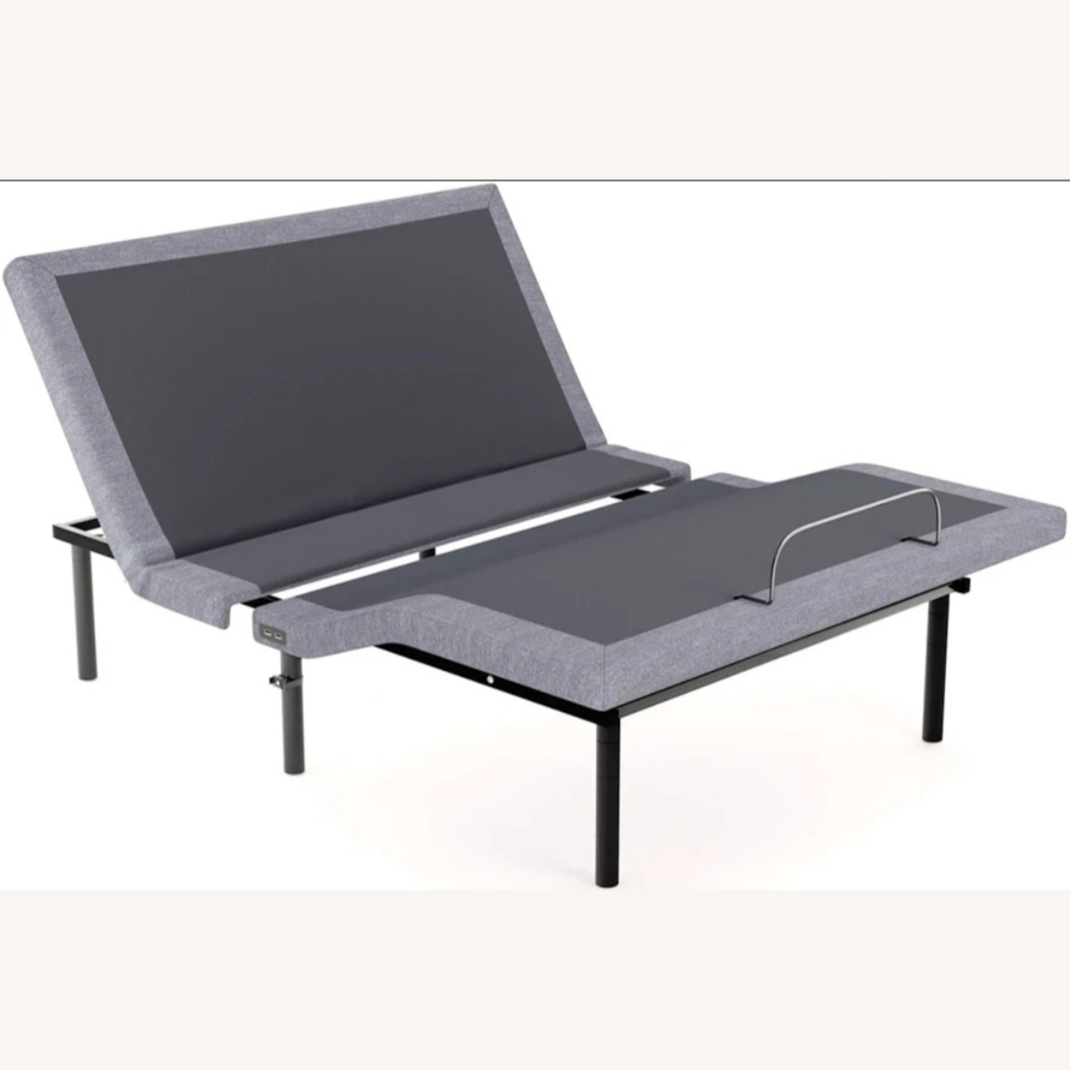 Sleepy's Black Metal King Bed - image-5