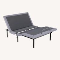 Sleepy's Black Metal King Bed
