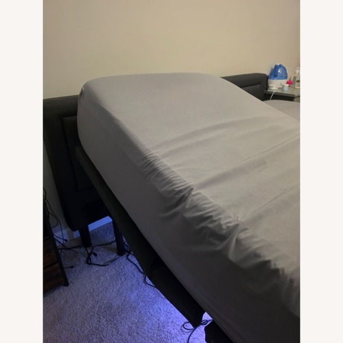 Used Sleepy's Black Metal King Bed for sale on AptDeco
