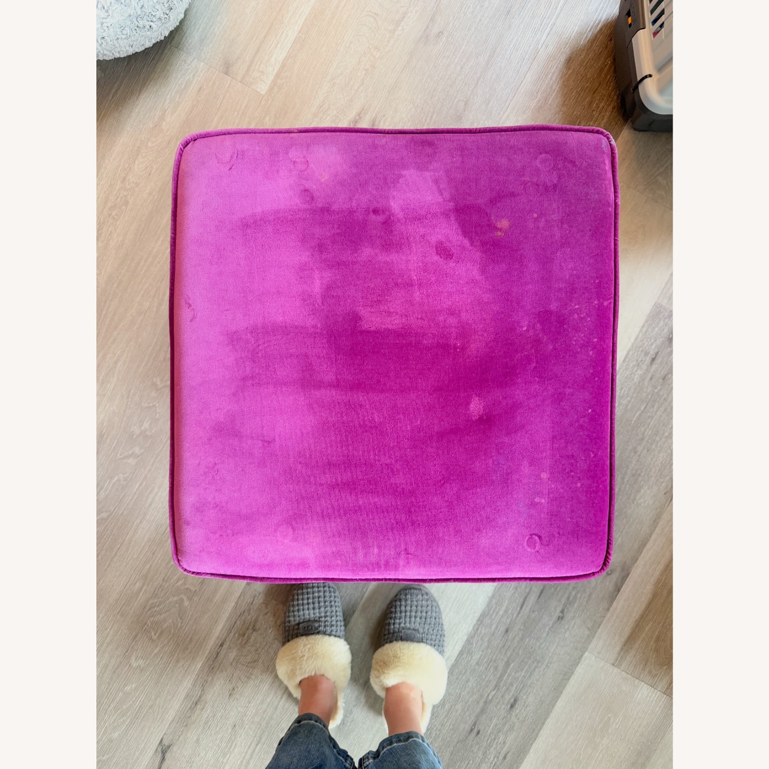 Dangela Upholstered Ottoman - image-4