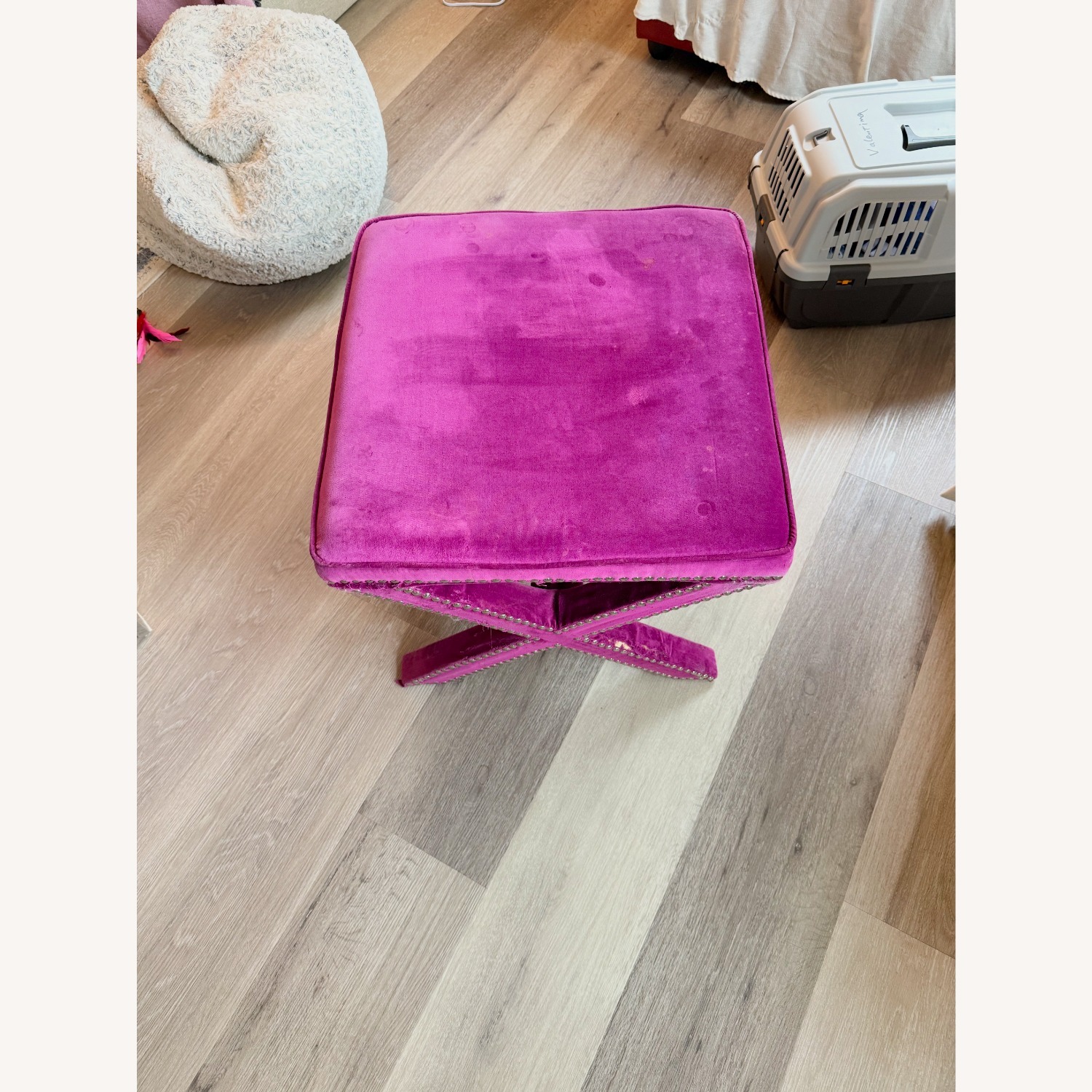 Dangela Upholstered Ottoman - image-3