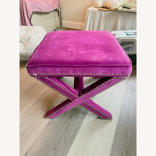 Used Dangela Upholstered Ottoman for sale on AptDeco