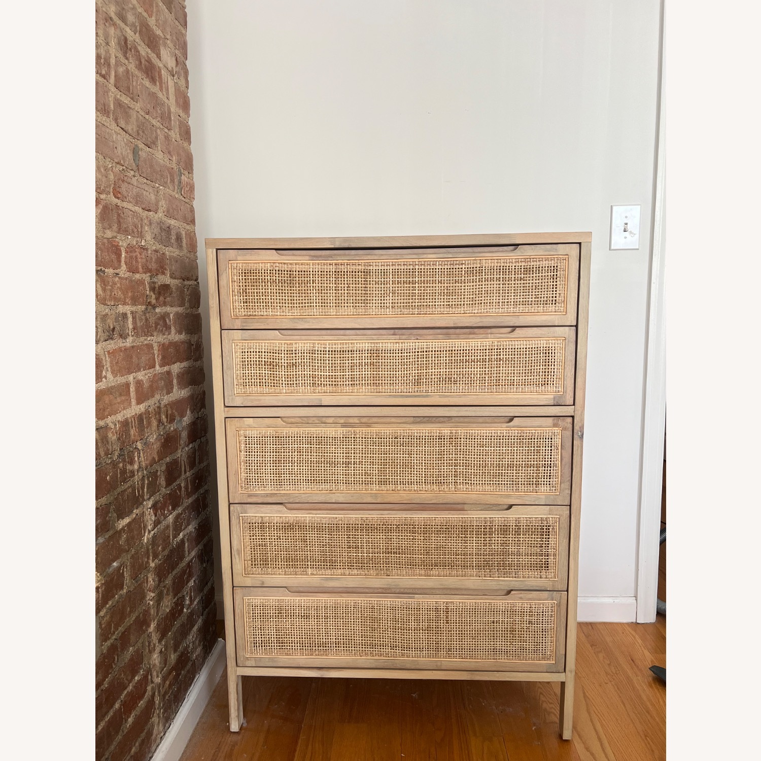 West Elm Natural Wood Dresser - image-1