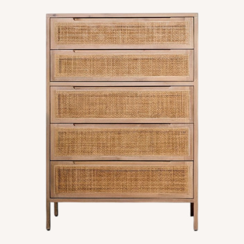 Used West Elm Natural Wood Dresser for sale on AptDeco
