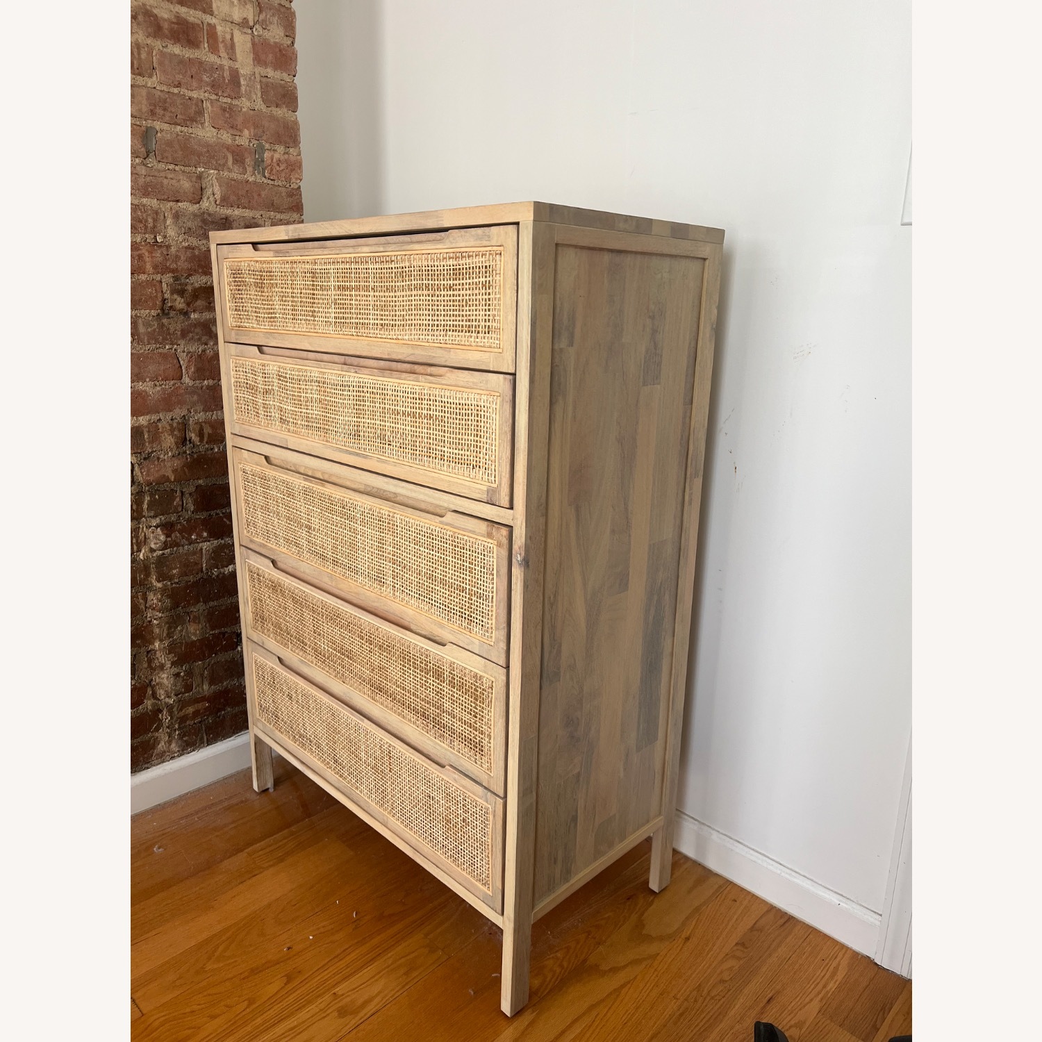 West Elm Natural Wood Dresser - image-2