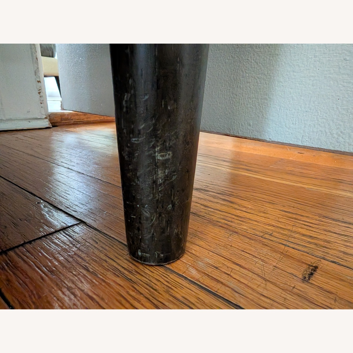 West Elm Dark Brown Wood Media Storage - image-3