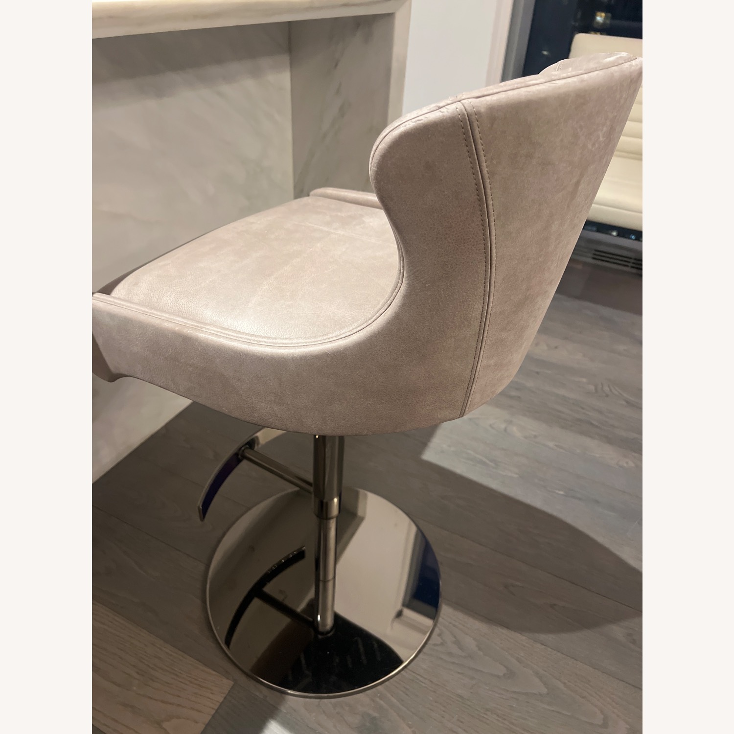 Roche Bobois Steeple Light Gray Stools - image-2