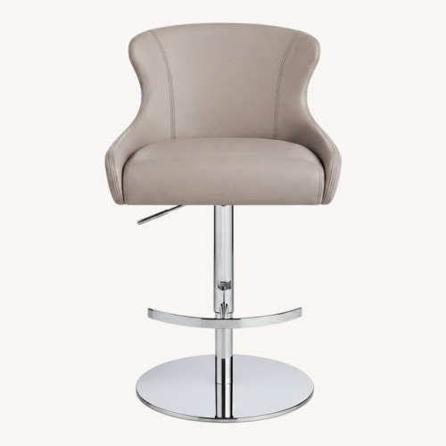 Used Roche Bobois Steeple Light Gray Stools for sale on AptDeco