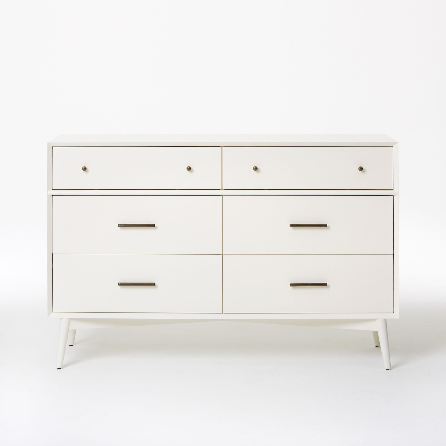 West Elm Mid-Century 6-Drawer Dresser (56") - image-1