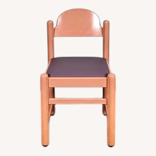 Used Vintage Mauve Padova Dining Chairs Hank Lowenstein for sale on AptDeco