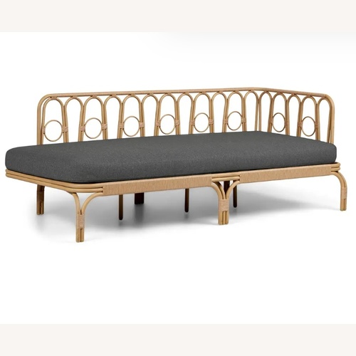 Used Article Amarillo Outdoor Chaise Lounge - Dravite Ivory for sale on AptDeco