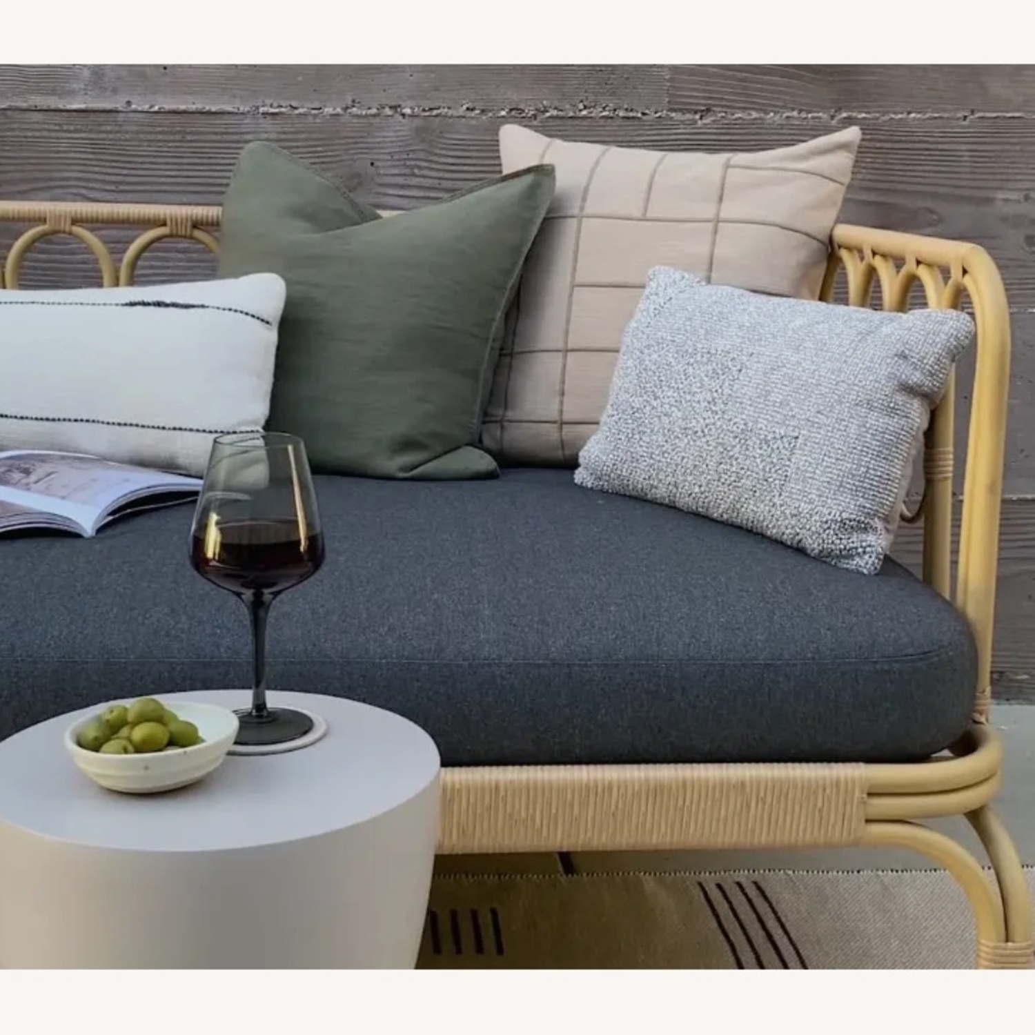 Article Amarillo Outdoor Chaise Lounge - Dravite Ivory - image-3