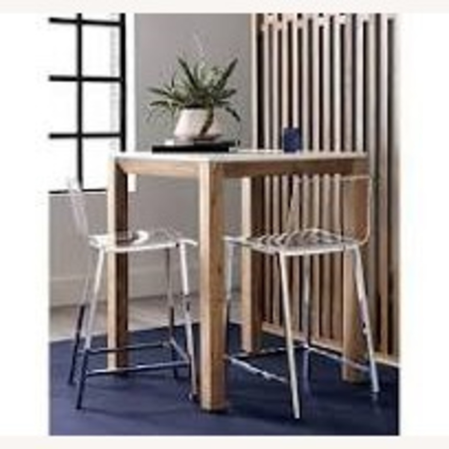 CB2 Vapor Acrylic Counter Stools - image-1