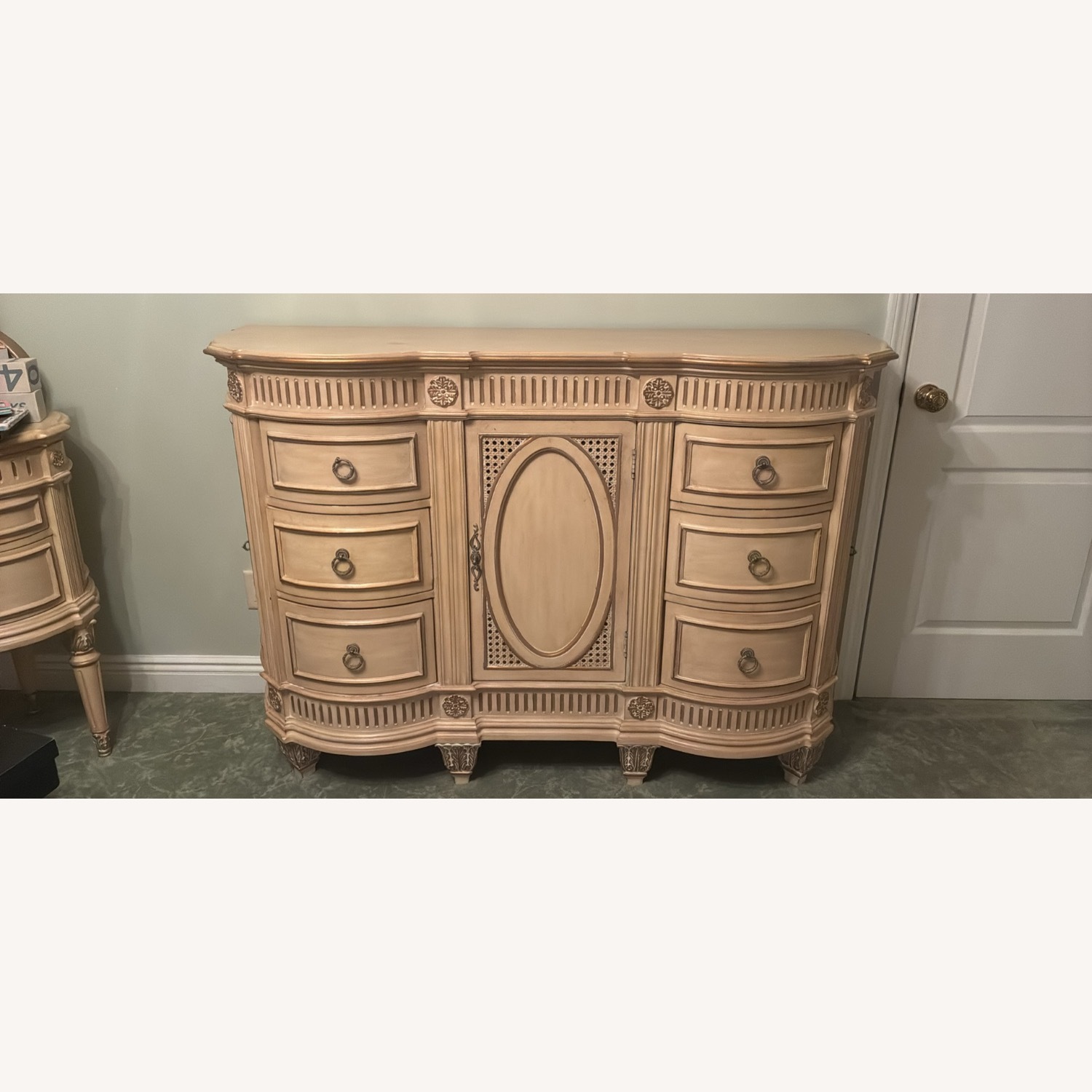 Wood Bedroom Dresser with 9 Drawers - image-1
