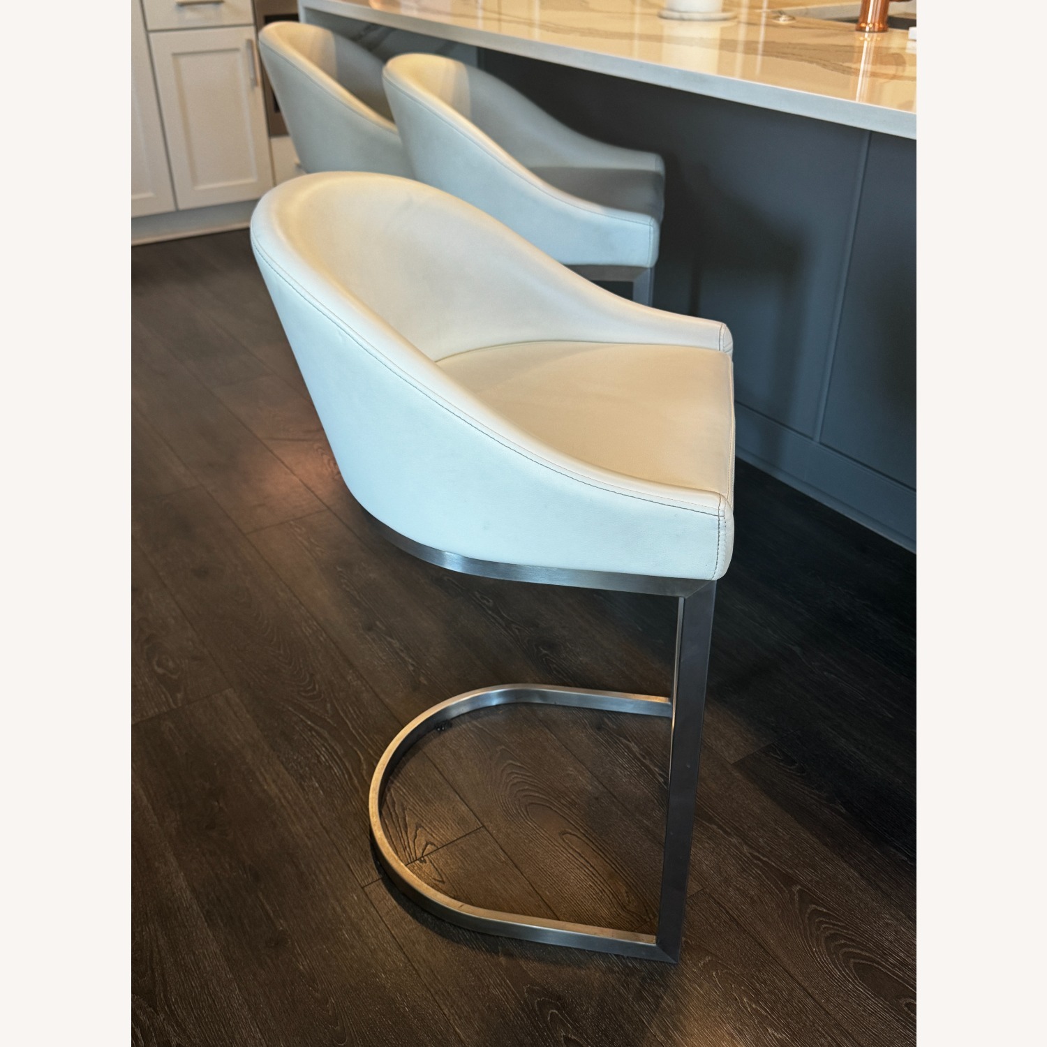 Set of 4 Otus 26” Counter Stools – White - image-5