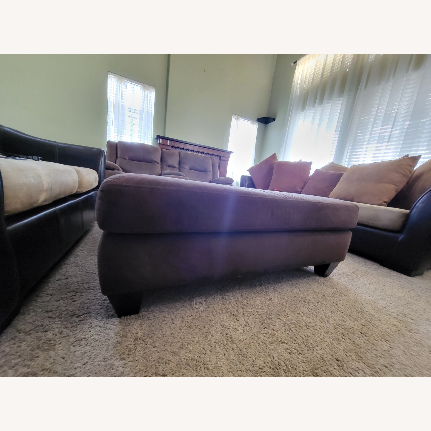 Living Spaces Ottoman - image-3