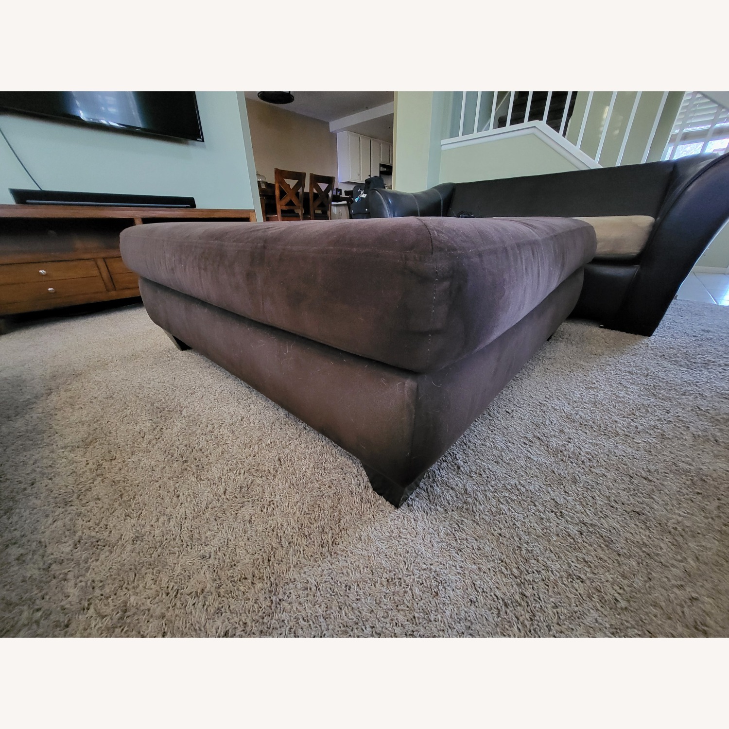 Living Spaces Ottoman - image-2