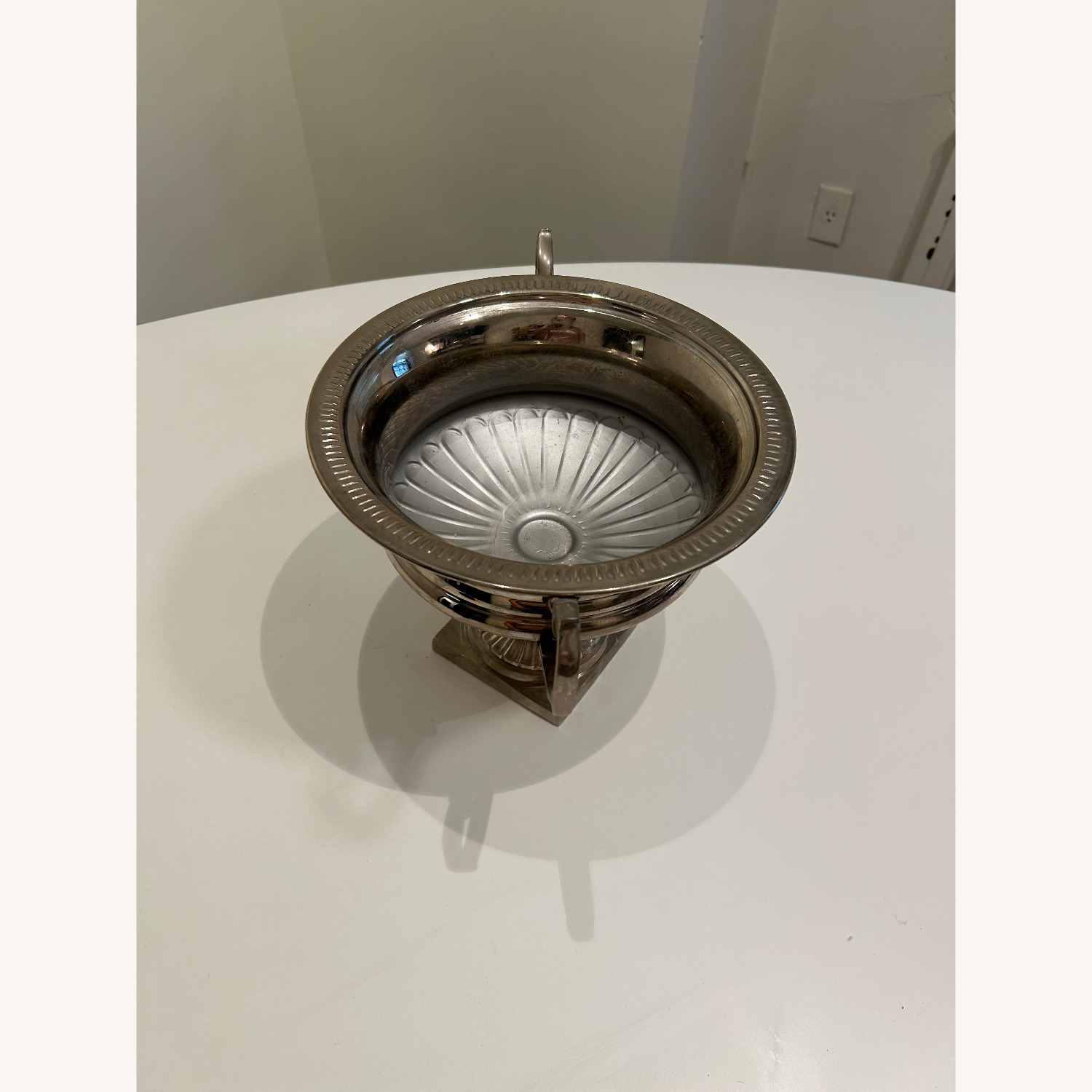 Polished Nickel Handled Vessel - image-4