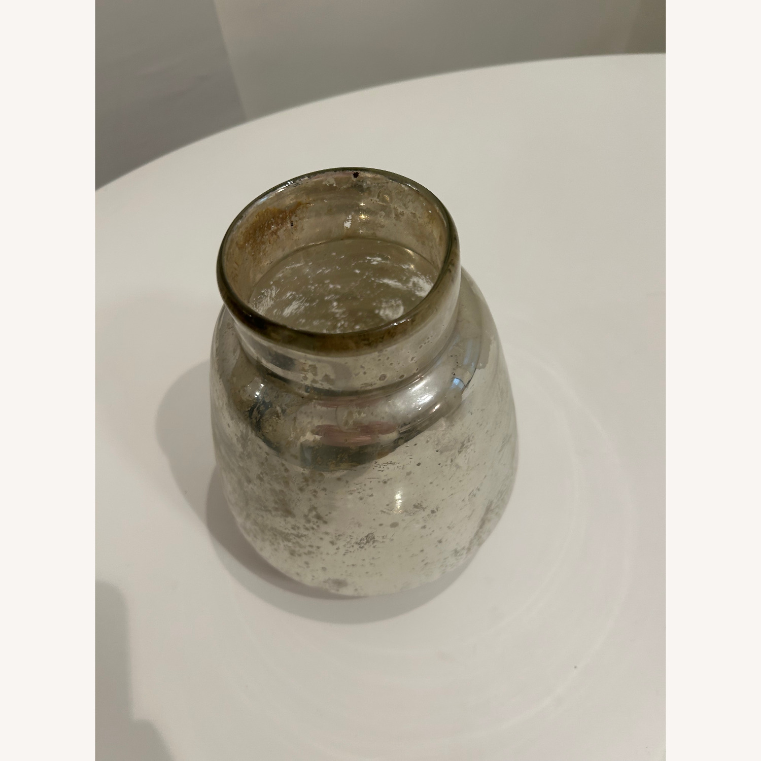 West Elm Set of Two Mercury Glass Vases - image-5