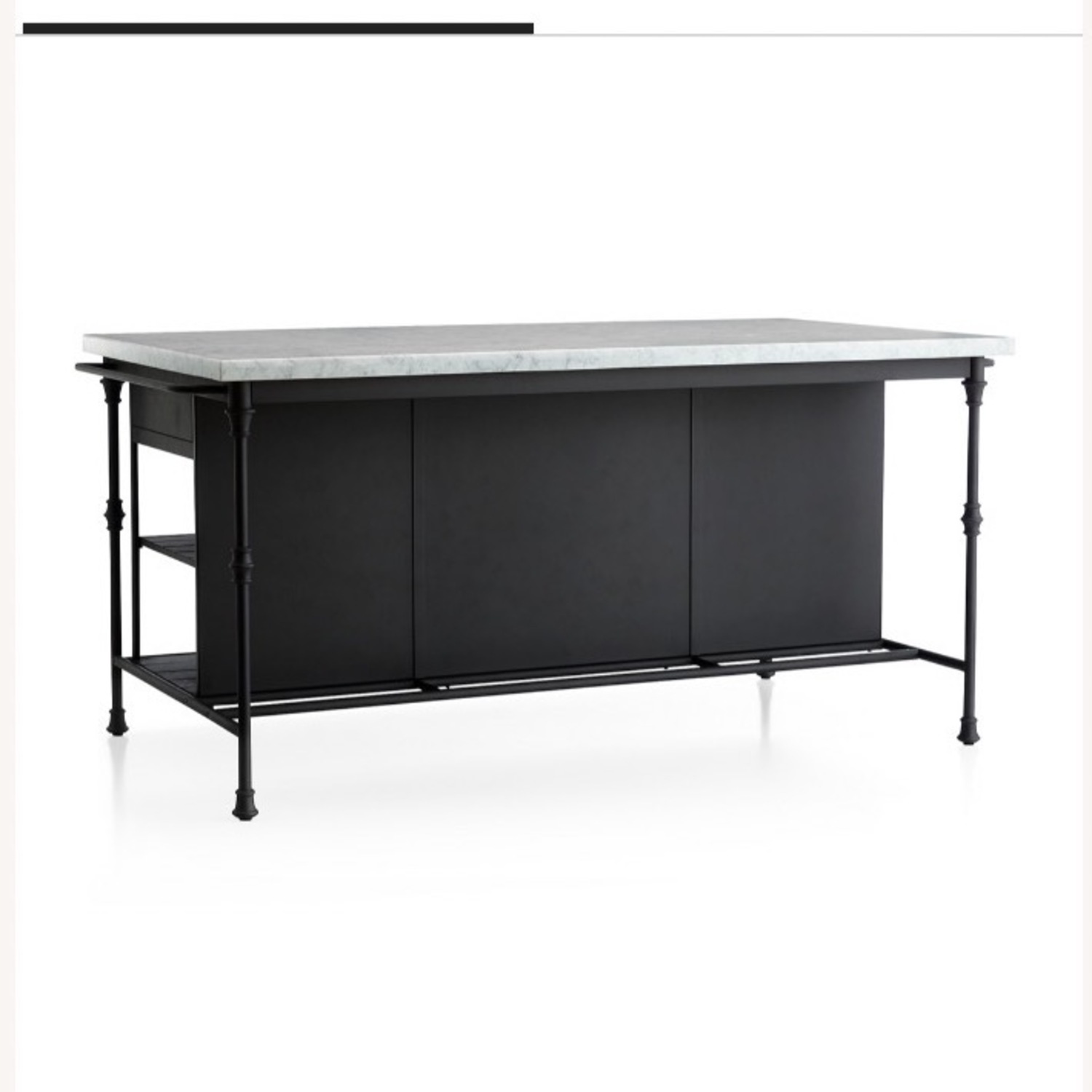 Crate & Barrel French 72” Island Kitchen Island - image-2