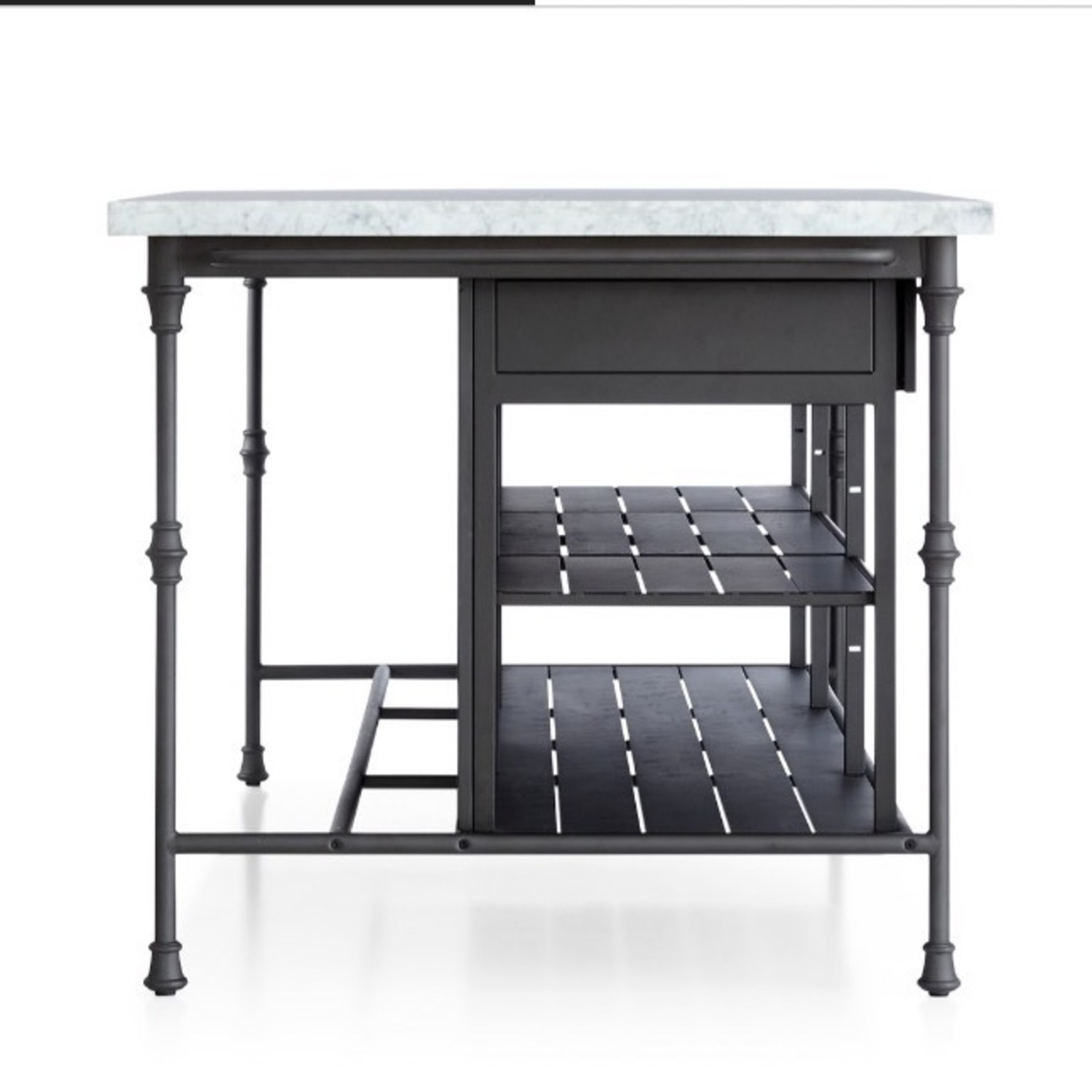 Crate & Barrel French 72” Island Kitchen Island - image-3