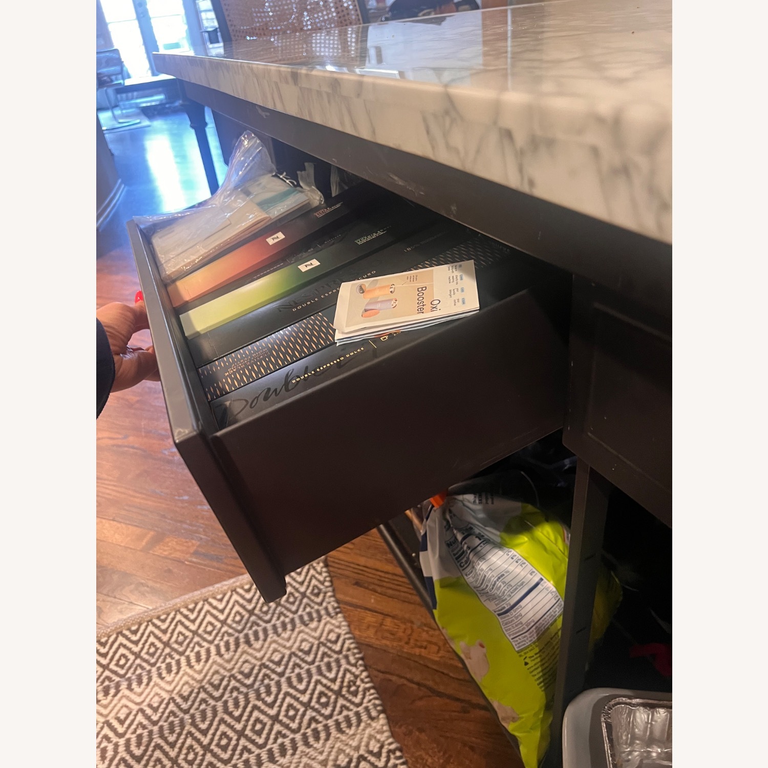 Crate & Barrel French 72” Island Kitchen Island - image-13