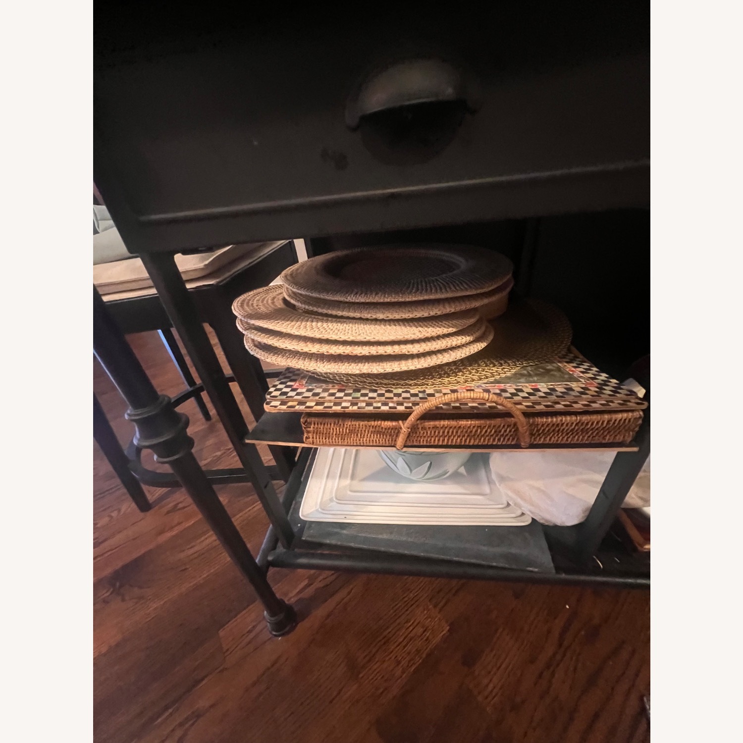 Crate & Barrel French 72” Island Kitchen Island - image-10