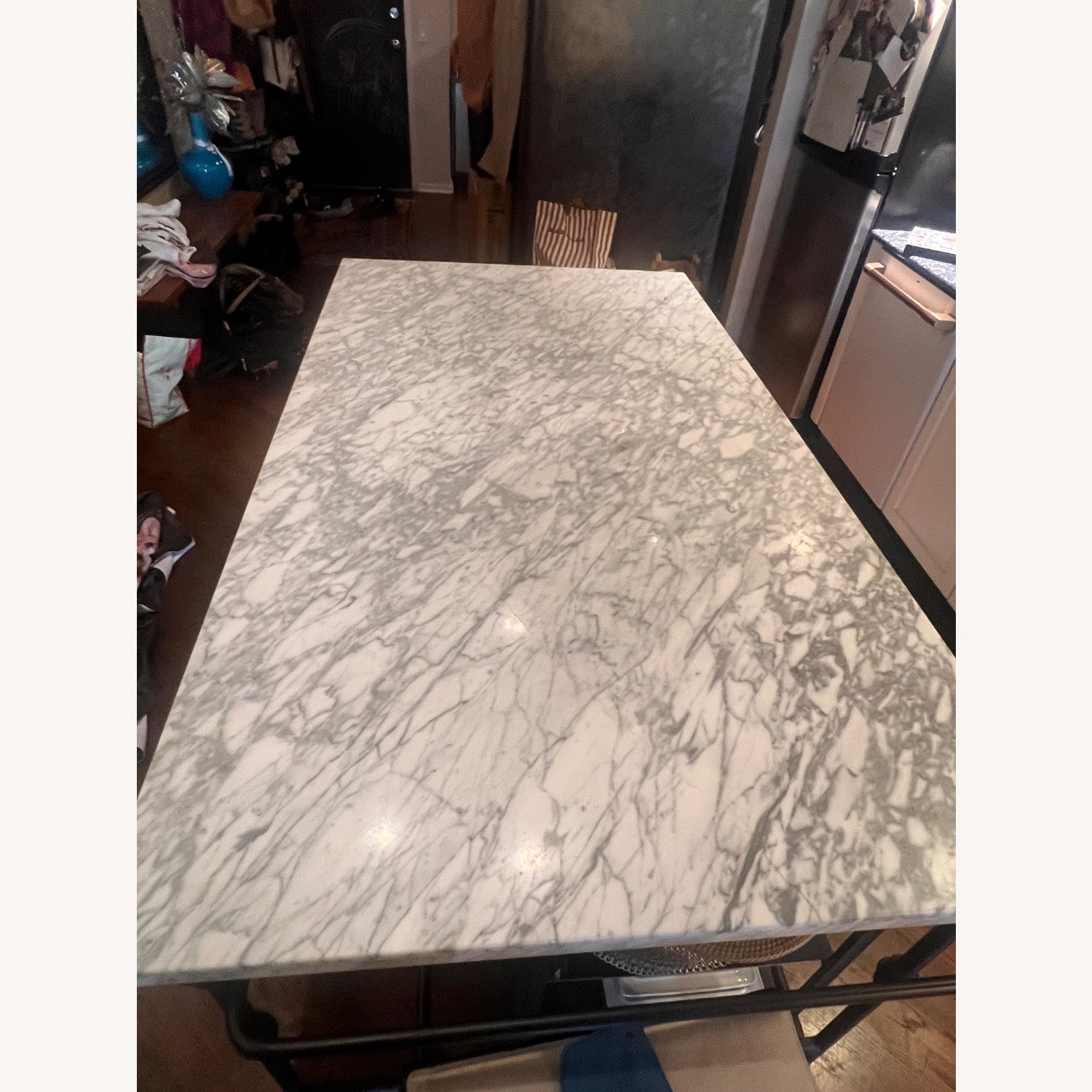 Crate & Barrel French 72” Island Kitchen Island - image-7