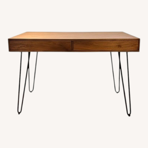 Used HD Buttercup Light Brown Wood Desk for sale on AptDeco