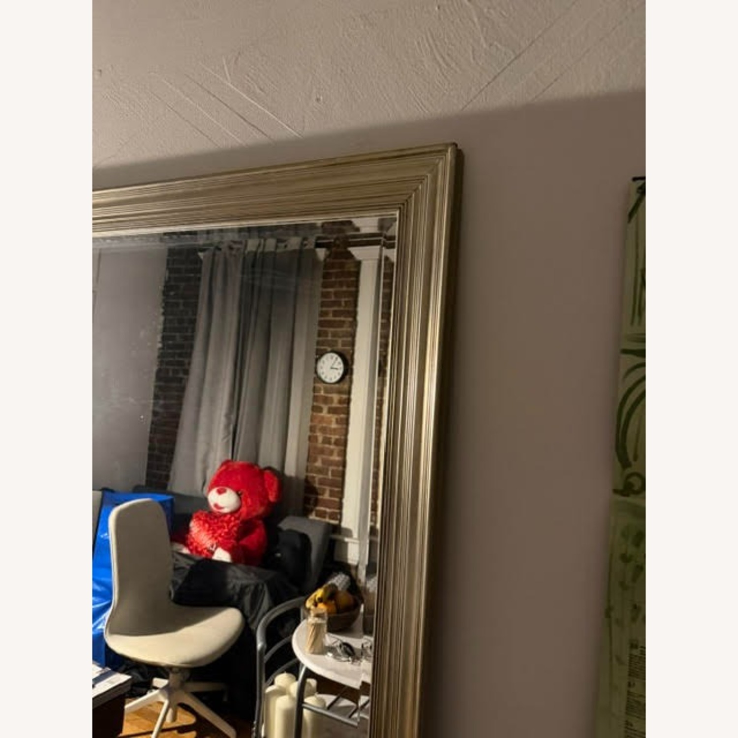 HD Buttercup Gold Floor Mirror - image-2