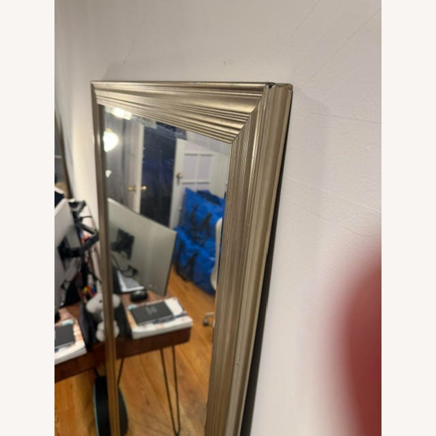 HD Buttercup Gold Floor Mirror - image-3