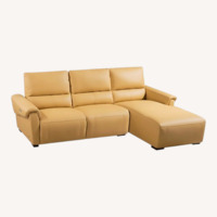 Minnich Upholstered Power Reclining L-Shaped Sectional
