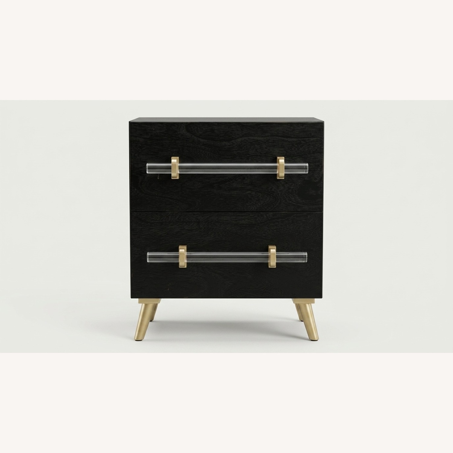 Set of 2 Safavieh 2-Drawer Nightstands - Black - image-2