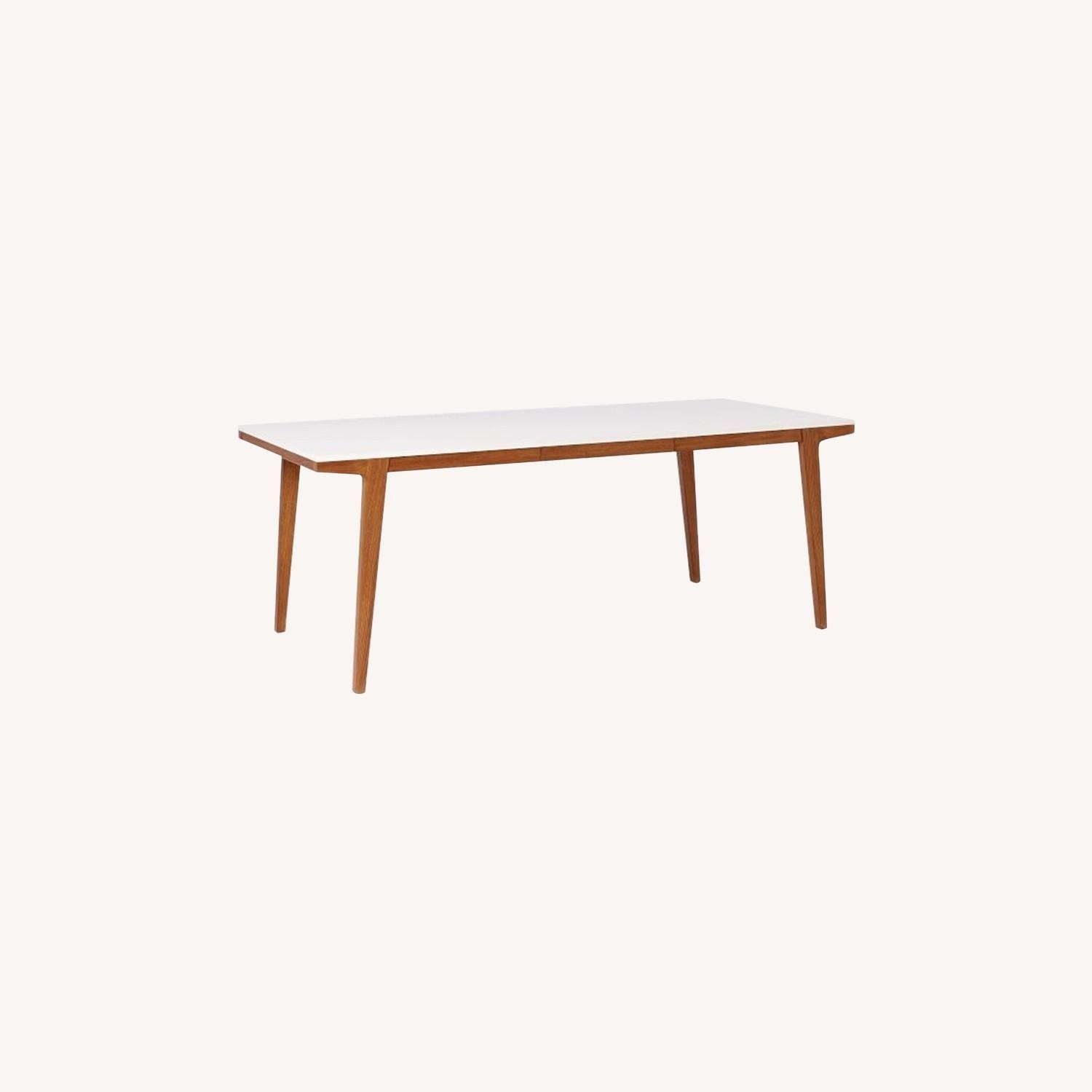 West Elm Modern Expandable Dining Table - image-7