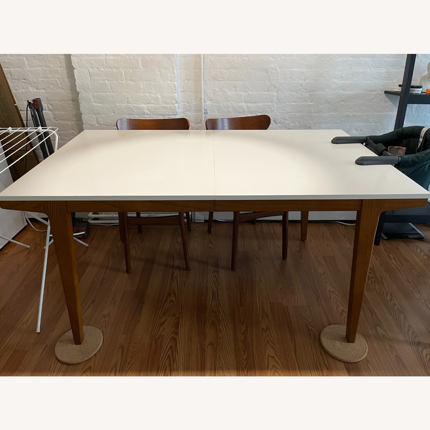 West Elm Modern Expandable Dining Table - image-1