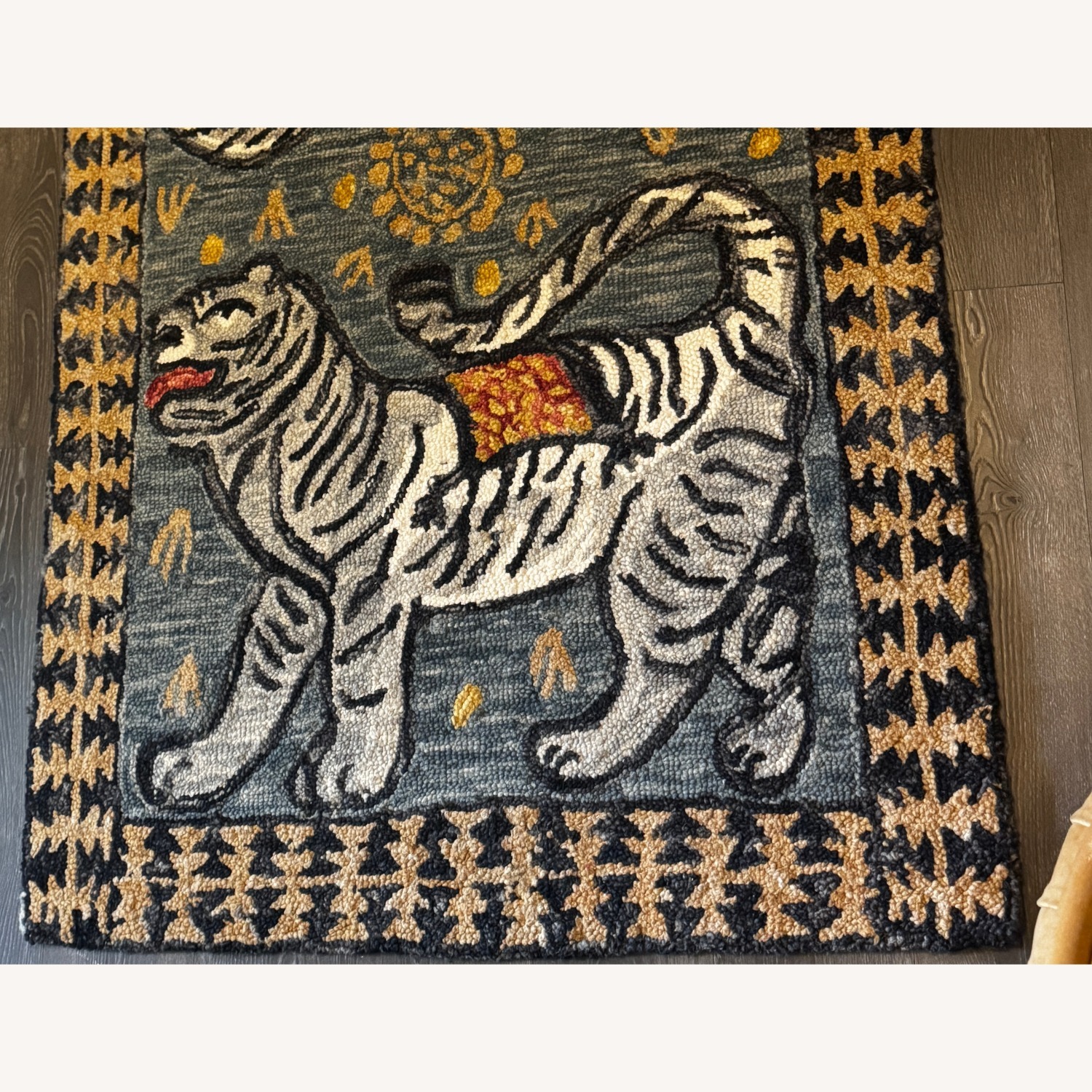 Justina Blakeney x Loloi Tigress Wool Hooked Rug 3'6" W x 5'6" - image-2