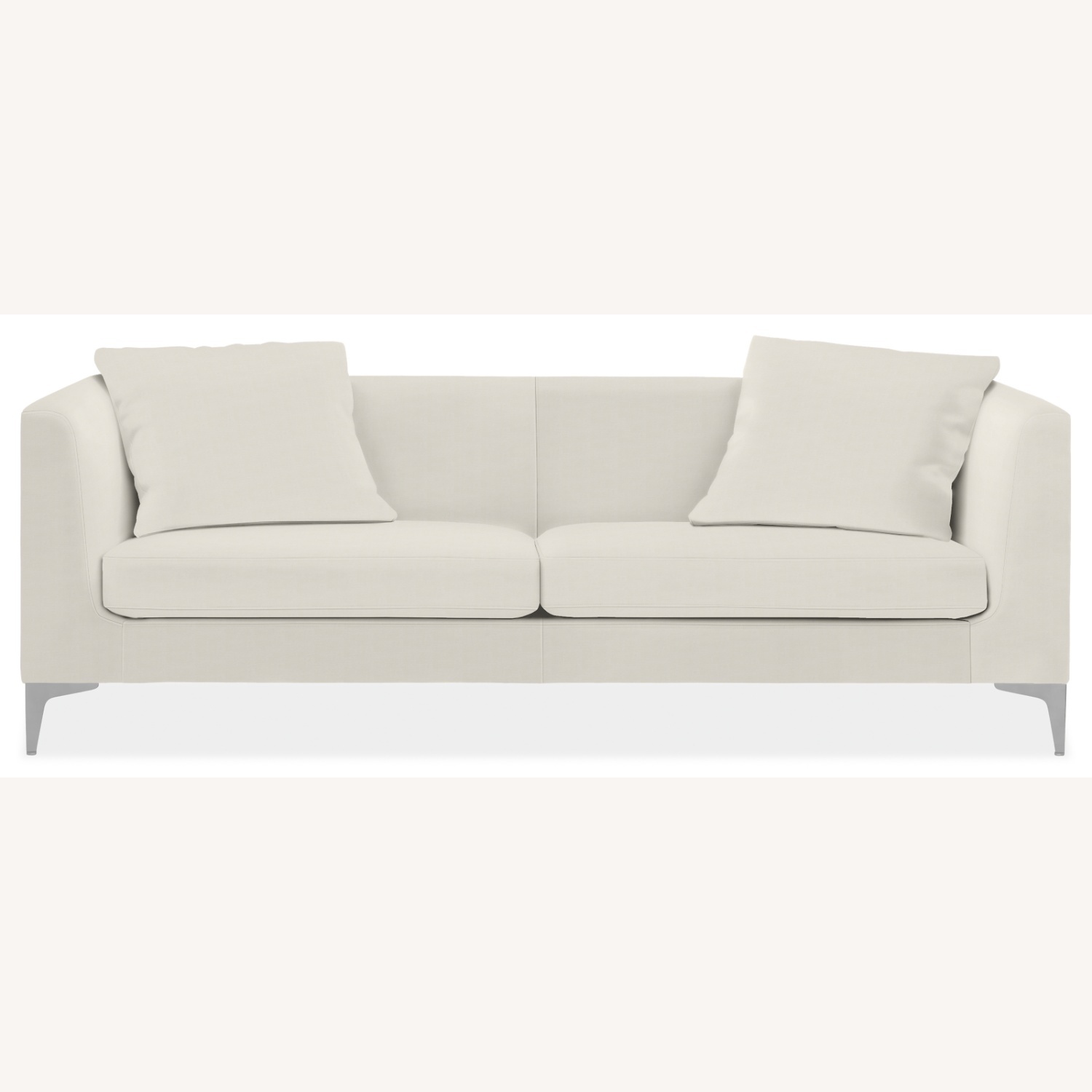 Room & Board Sterling White Sofa  - image-4
