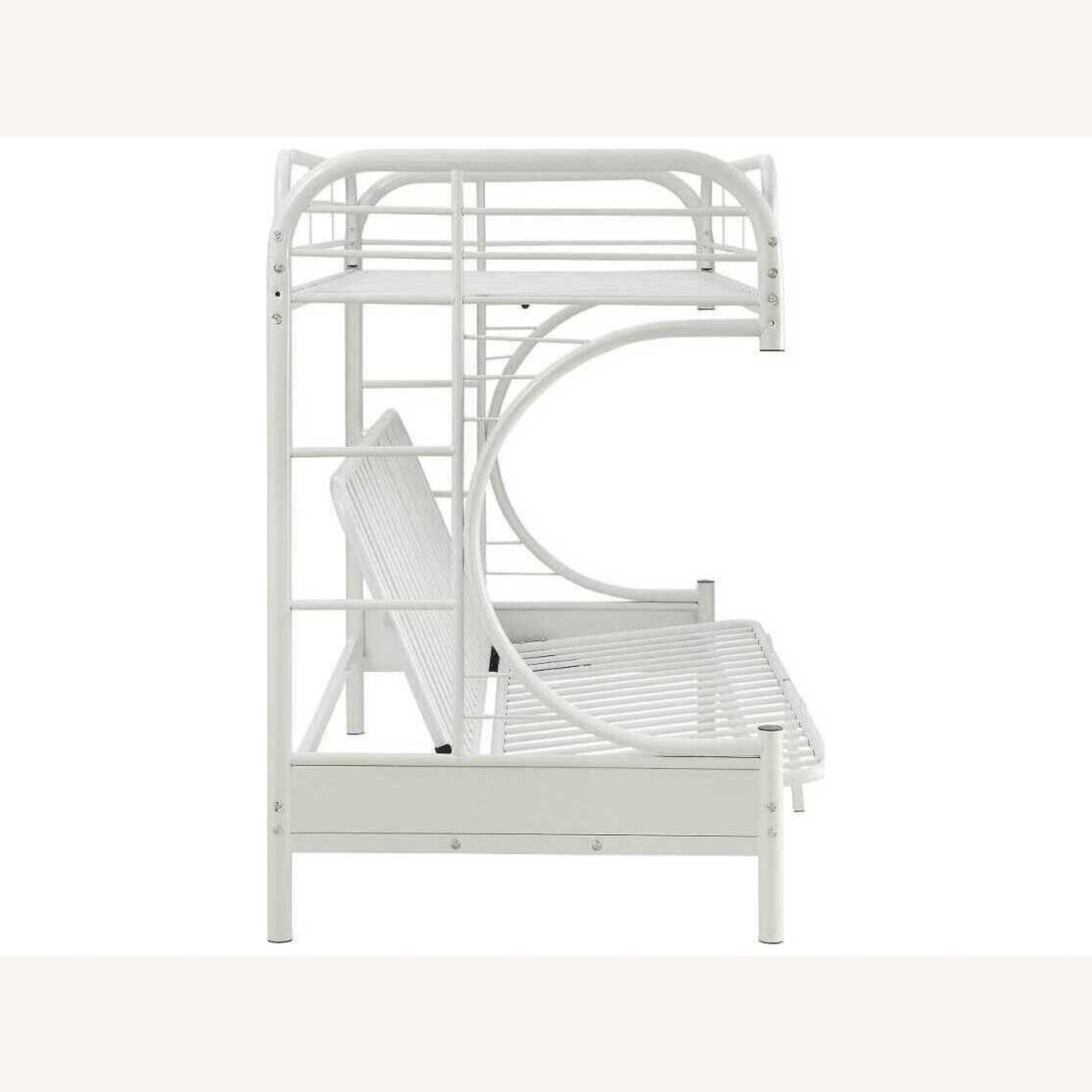 Home Depot White Metal Bunk Bed - image-5